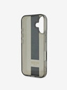 Guess Guess IML Middle 4G Stripe Back Cover για iPhone 16 Μαύρο
