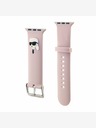 Karl Lagerfeld Λουράκι Karl Lagerfeld Karl Head NFT για Apple Watch 42/44/45/46/49 Ροζ