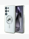 Karl Lagerfeld Karl Lagerfeld IML K&CH Heads MagSafe Back Cover για Samsung Galaxy S25 Ultra Transparent