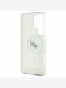 Karl Lagerfeld Karl Lagerfeld IML K&CH Heads MagSafe Back Cover για Samsung Galaxy S25 Ultra Transparent