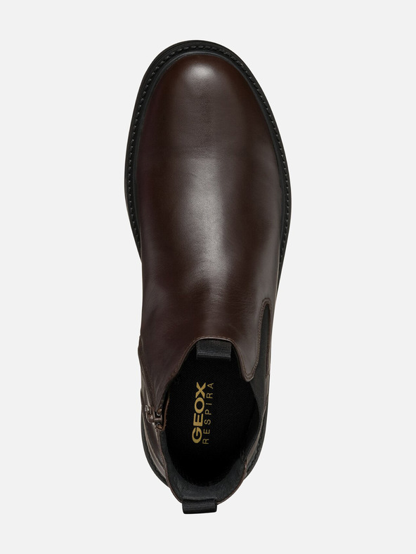 Geox Ανδρικές μπότες αστραγάλου Geox Lagorai + Grip A καφέ