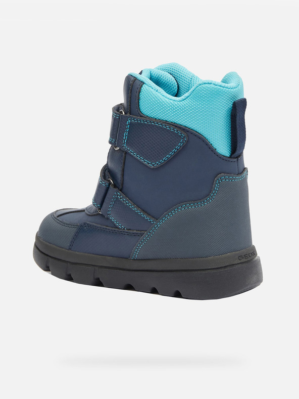 Geox Μπλε αγορίστικες μπότες αστραγάλου Geox Willaboo AB