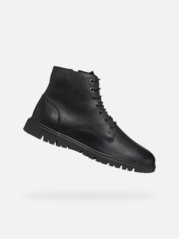 Geox Μαύρο Ανδρικά μποτάκια αστραγάλου Geox Ghiacciaio