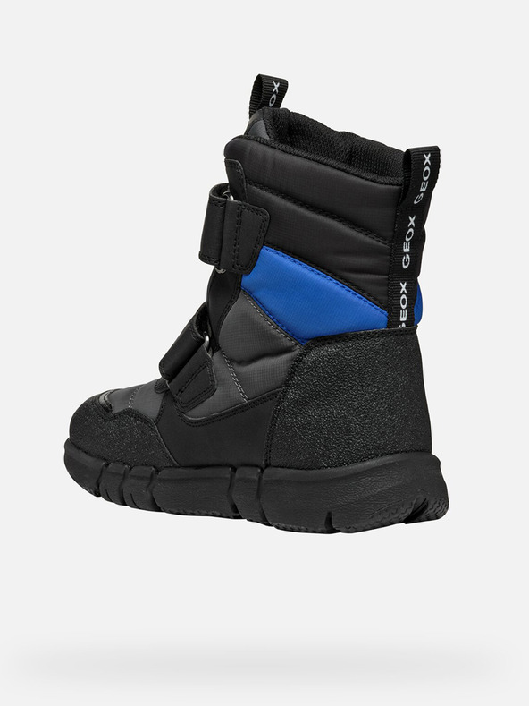 Geox Γκρι παιδικά μποτάκια Geox Flexyper B Abx
