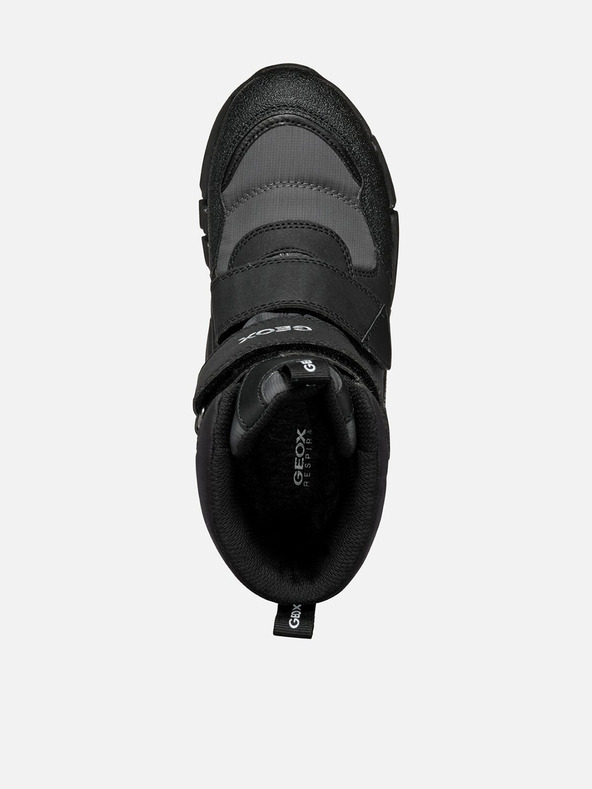 Geox Γκρι παιδικά μποτάκια Geox Flexyper B Abx