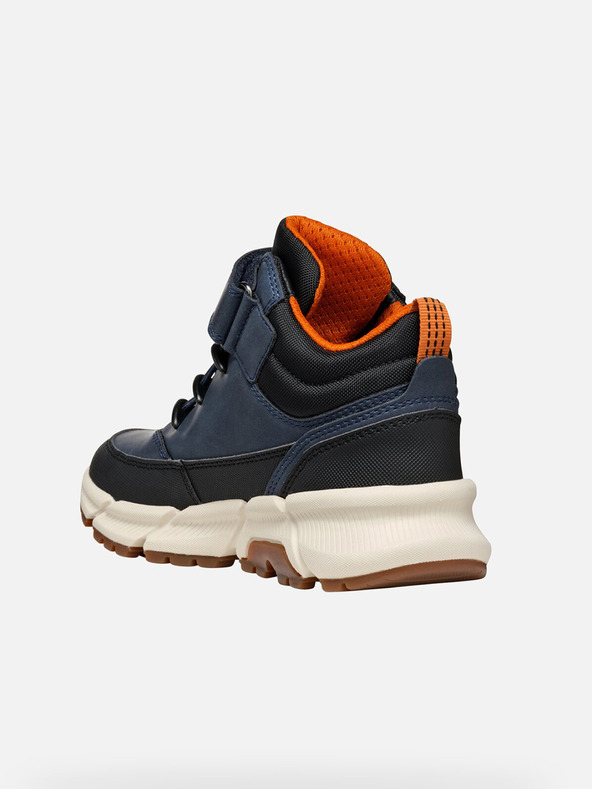 Geox Σκούρα μπλε παιδικά μποτάκια Geox Flexyper Plus