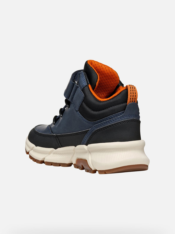 Geox Σκούρα μπλε παιδικά μποτάκια Geox Flexyper Plus