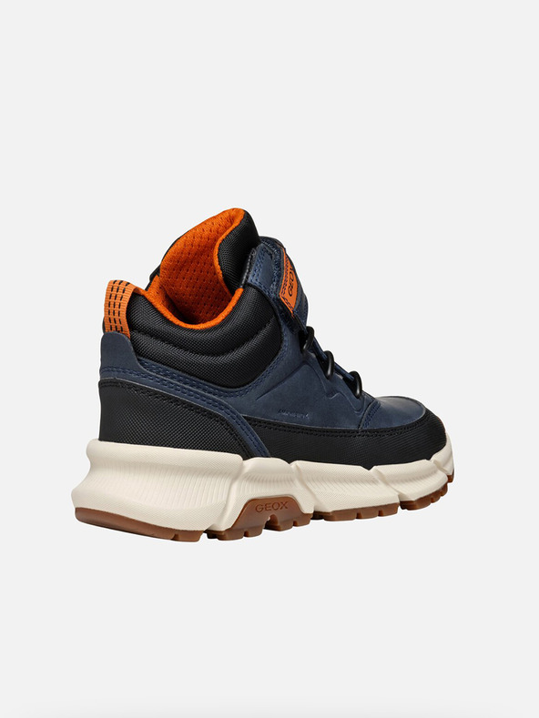Geox Σκούρα μπλε παιδικά μποτάκια Geox Flexyper Plus