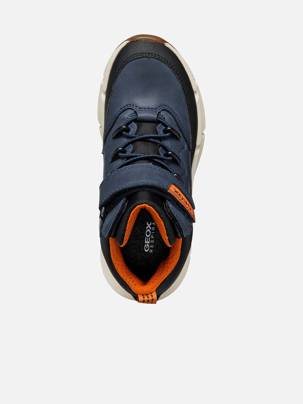 Geox Σκούρα μπλε παιδικά μποτάκια Geox Flexyper Plus