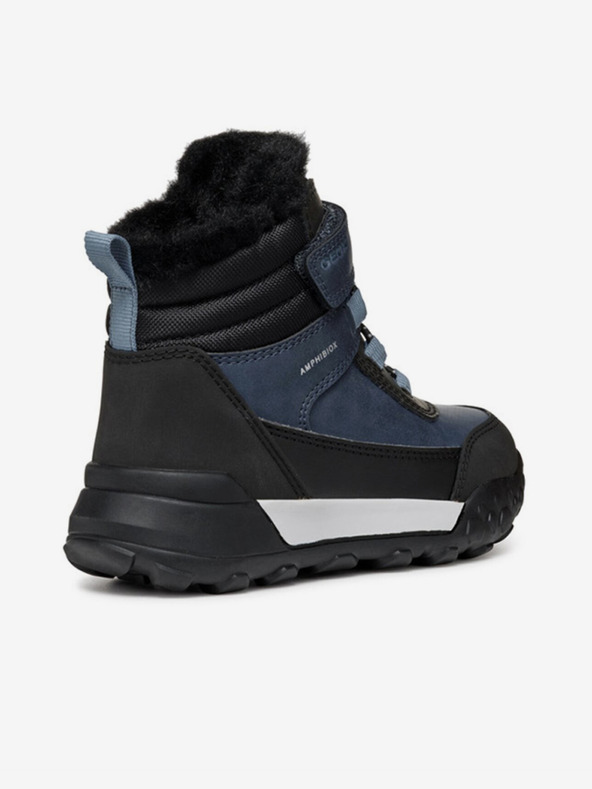 Geox Μπλε αγορίστικες μπότες αστραγάλου Geox Trekkyup Abx Junior