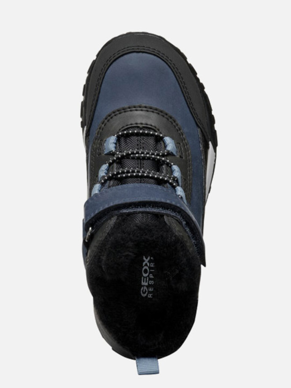 Geox Μπλε αγορίστικες μπότες αστραγάλου Geox Trekkyup Abx Junior