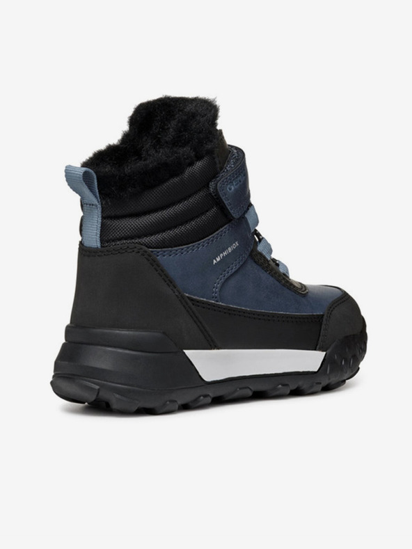 Geox Μπλε αγορίστικες μπότες αστραγάλου Geox Trekkyup Abx Junior