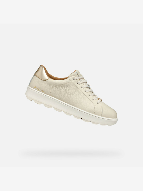 Geox Κρέμα Γυναικεία Geox Spherica Sneakers ECUB-1