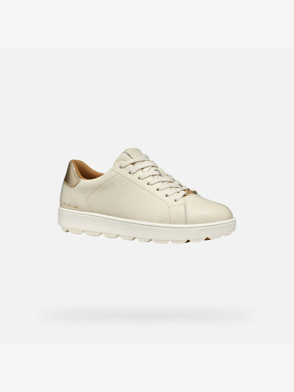 Geox Κρέμα Γυναικεία Geox Spherica Sneakers ECUB-1