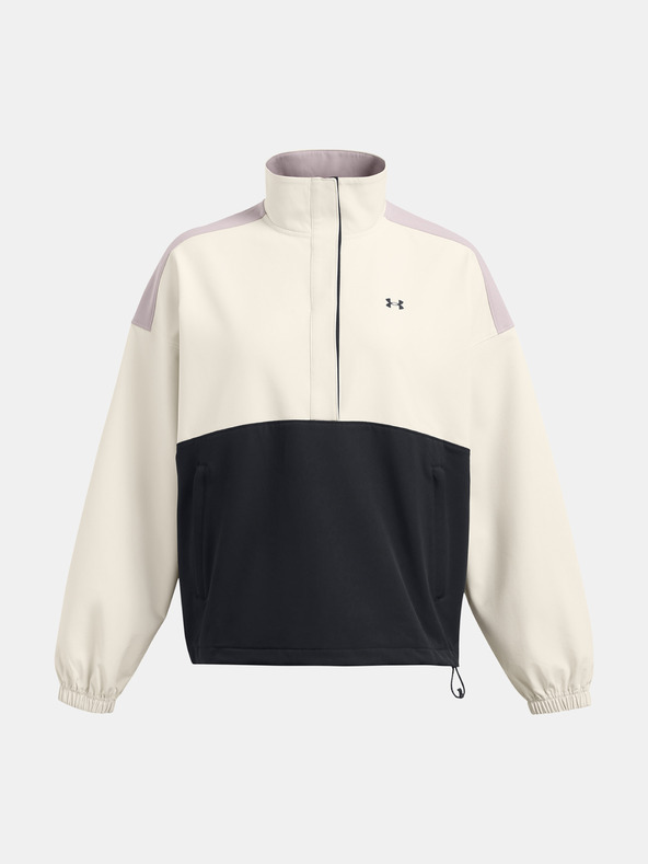 Under Armour Γυναικείο μπουφάν Under Armour Armoursport Swoven Pullover Jacket-WHT