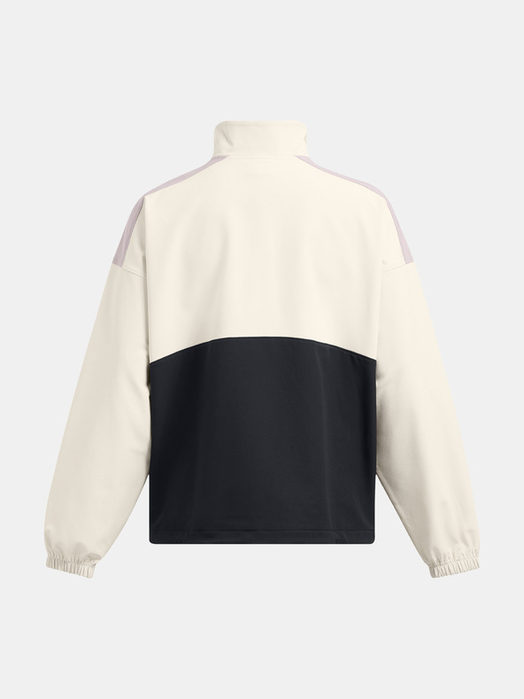 Under Armour Γυναικείο μπουφάν Under Armour Armoursport Swoven Pullover Jacket-WHT