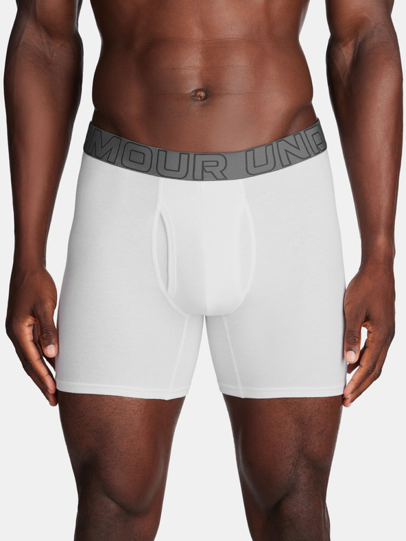 Under Armour Ανδρικά μποξεράκια Under Armour M UA Perf Cotton 6in (3τεμ.)