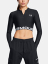 Under Armour Under Armour Women's HeatGear Rib 1/4 Zip LS T-Shirt
