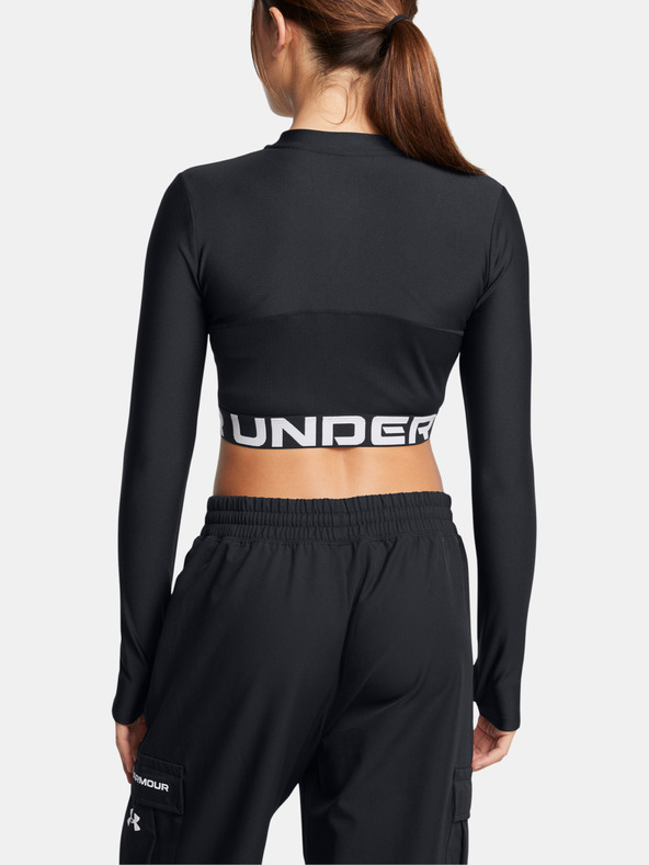 Under Armour Under Armour Women's HeatGear Rib 1/4 Zip LS T-Shirt