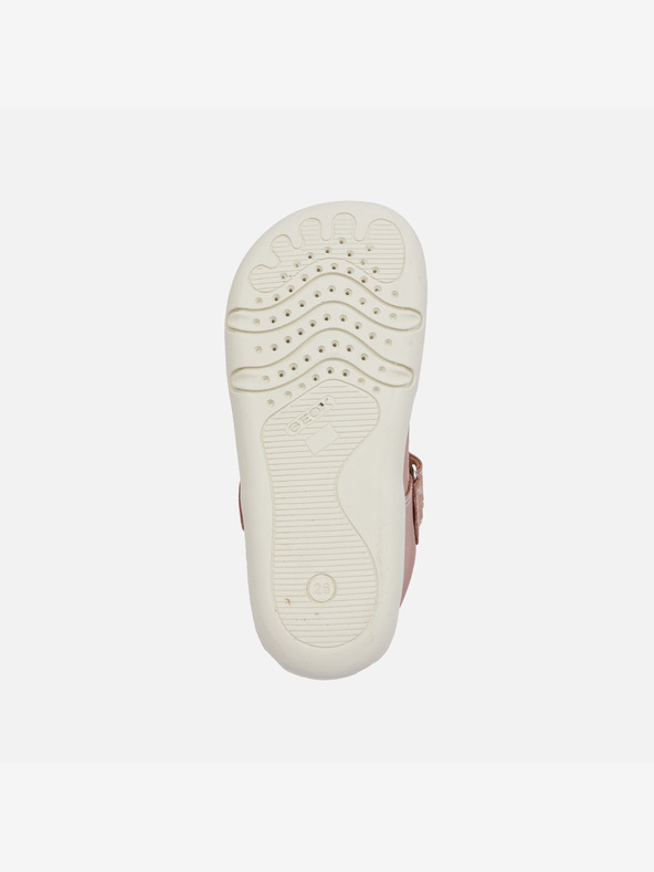 Geox Παλαιορόζ barefoot αθλητικά παπούτσια κοριτσιού με ανοικτό τμήμα Geox Steppieu