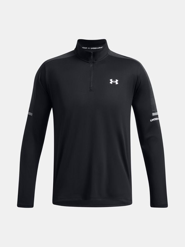 Under Armour Ανδρικό μπλουζάκι Under Armour UA Tech Utility 1/4 Zip-BLK T-Shirt