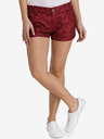 Sam 73 Κόκκινο γυναικείο σορτς με μοτίβο SAM 73