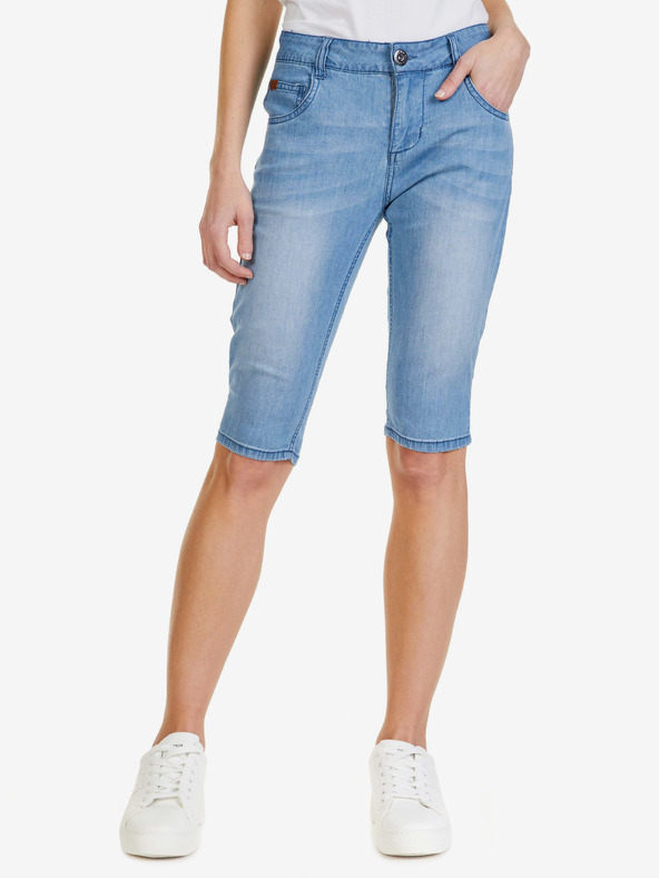 Sam 73 Μπλε γυναικείο τζιν σορτσάκι SAM 73 Cora