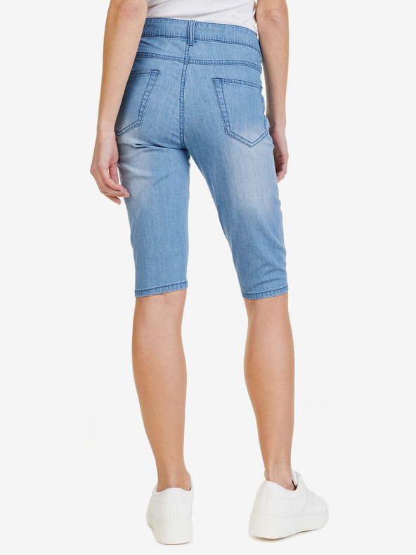 Sam 73 Μπλε γυναικείο τζιν σορτσάκι SAM 73 Cora