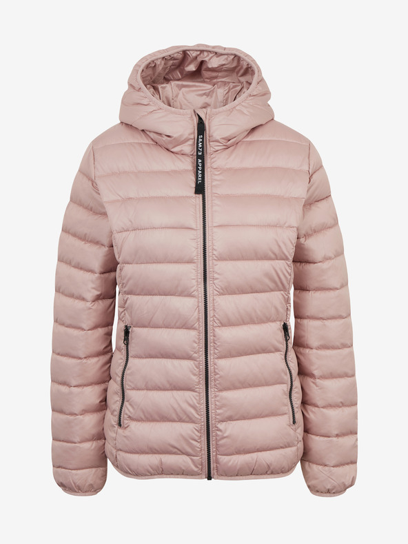 Sam 73 Ανοιχτό ροζ γυναικείο καπιτονέ μπουφάν SAM 73 Futsa