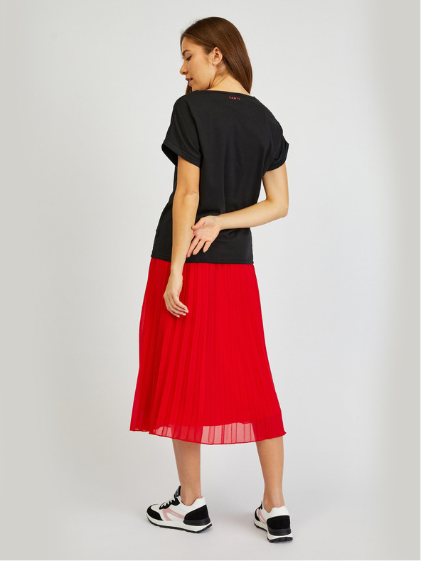 Sam 73 Μαύρο γυναικείο T-shirt SAM73 Dorado