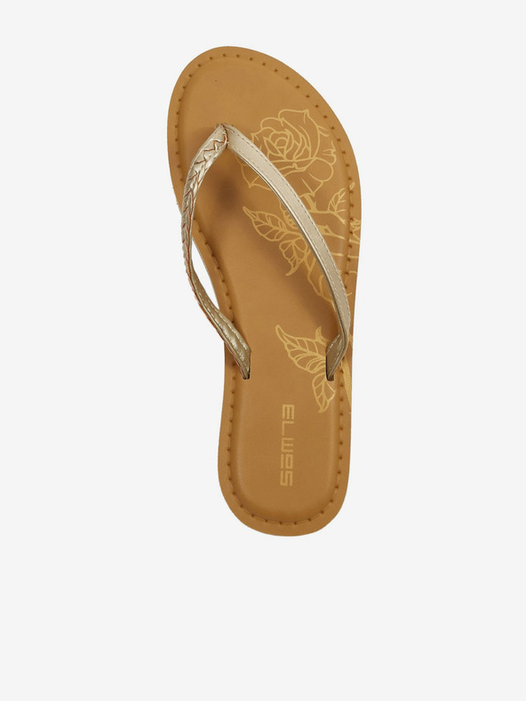 Sam 73 Γυναικείες χρυσές σαγιονάρες SAM 73 Mia