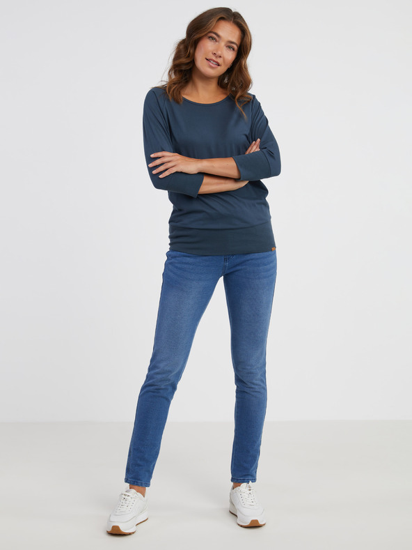 Sam 73 Γυναικείο μπλουζάκι σκούρο μπλε SAM 73 Selma