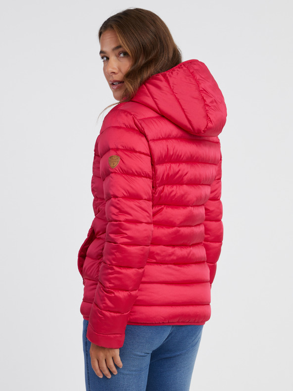 Sam 73 Σκούρο ροζ γυναικείο καπιτονέ μπουφάν SAM 73 Sid