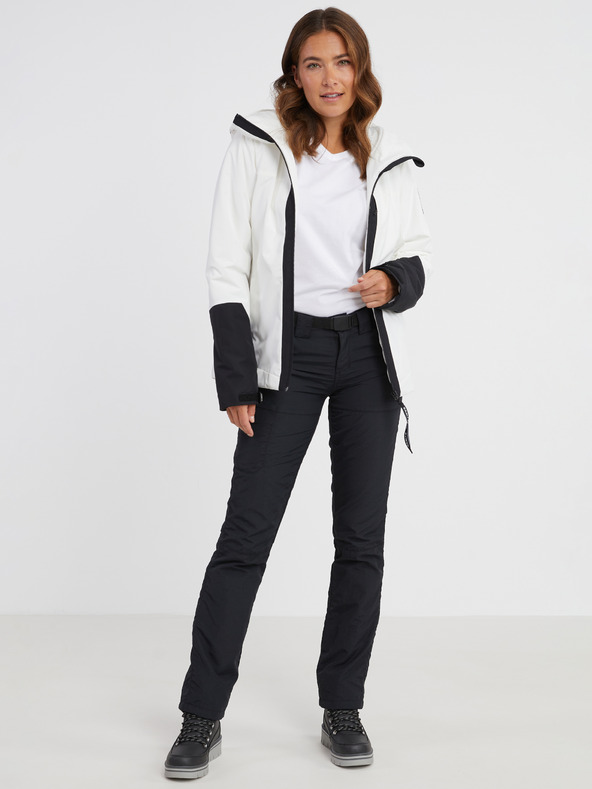 Sam 73 Μαύρο και λευκό γυναικείο μπουφάν SAM 73 Minerva