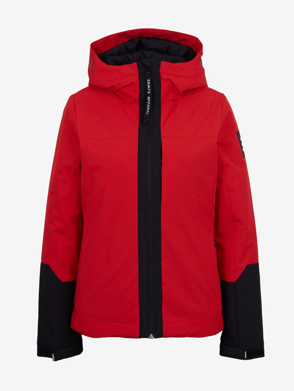 Sam 73 Μαύρο και κόκκινο γυναικείο μπουφάν SAM 73 Minerva