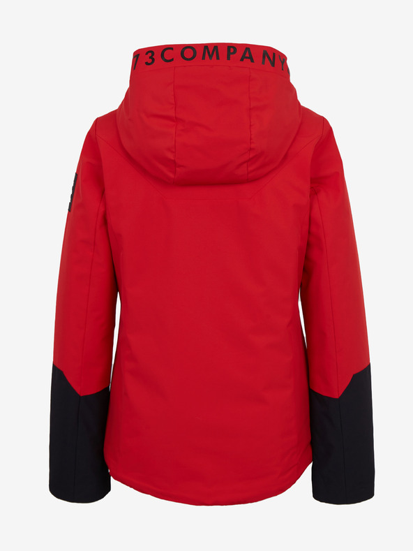 Sam 73 Μαύρο και κόκκινο γυναικείο μπουφάν SAM 73 Minerva