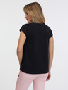 Sam 73 Μαύρο γυναικείο basic t-shirt SAM 73 Miranda