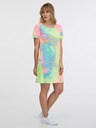 Sam 73 Γυναικείο μπλε-πράσινο φόρεμα με σχέδιο SAM 73 Talia