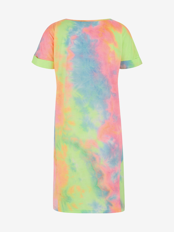 Sam 73 Γυναικείο μπλε-πράσινο φόρεμα με σχέδιο SAM 73 Talia