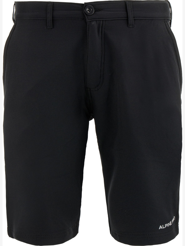 ALPINE PRO Ανδρική βερμούδα γρήγορου στεγνώματος με cool dry ALPINE PRO HAMPTON μαύρο