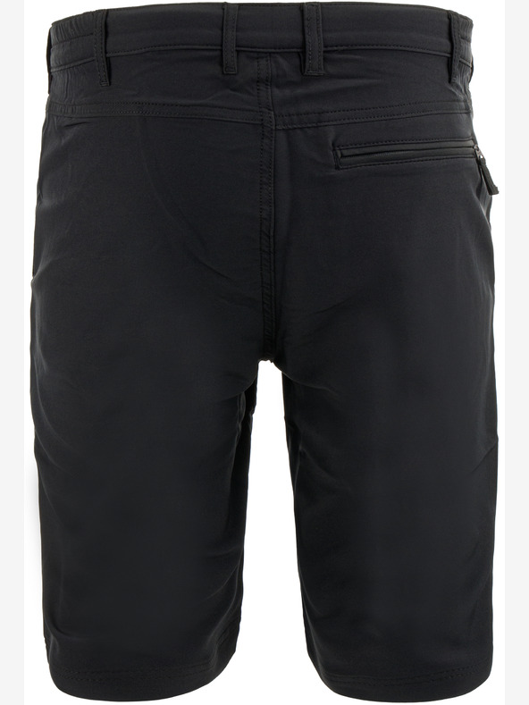 ALPINE PRO Ανδρική βερμούδα γρήγορου στεγνώματος με cool dry ALPINE PRO HAMPTON μαύρο
