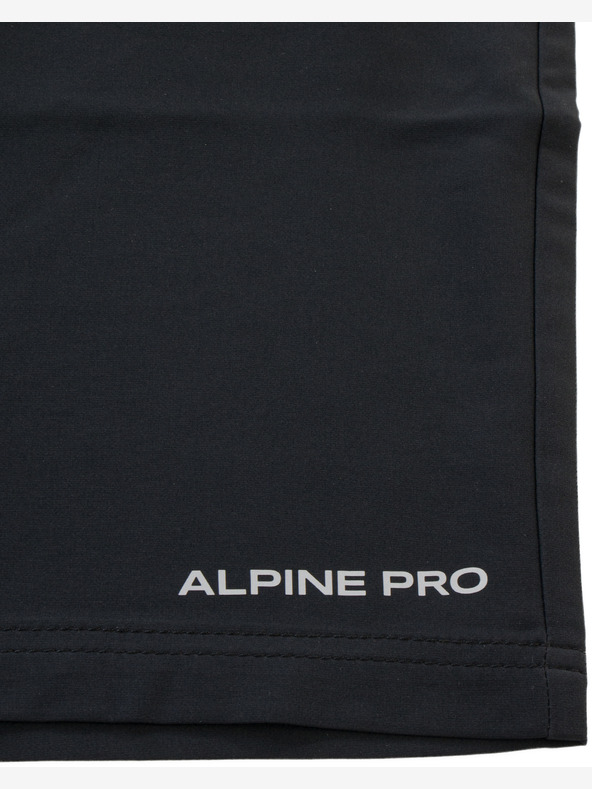 ALPINE PRO Ανδρική βερμούδα γρήγορου στεγνώματος με cool dry ALPINE PRO HAMPTON μαύρο