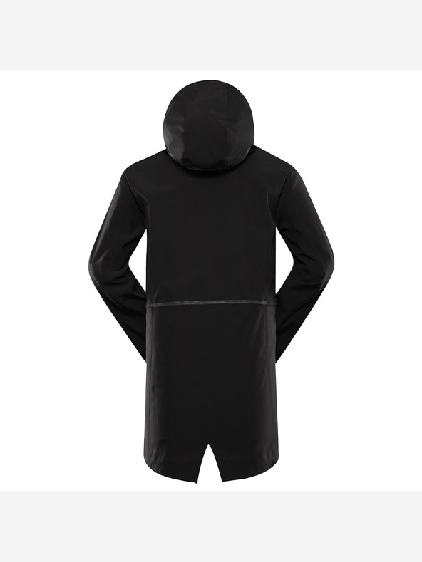 ALPINE PRO Ανδρικό παλτό με μεμβράνη ptx ALPINE PRO SETIJ μαύρο