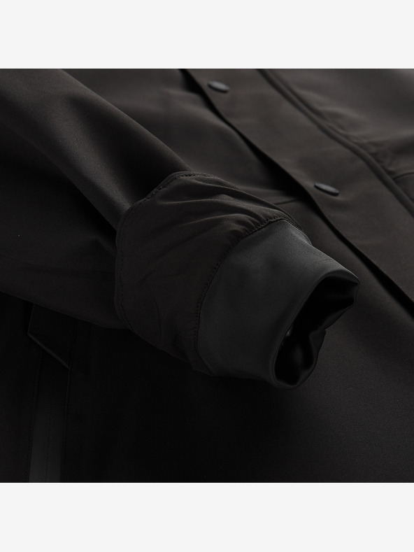 ALPINE PRO Ανδρικό παλτό με μεμβράνη ptx ALPINE PRO SETIJ μαύρο