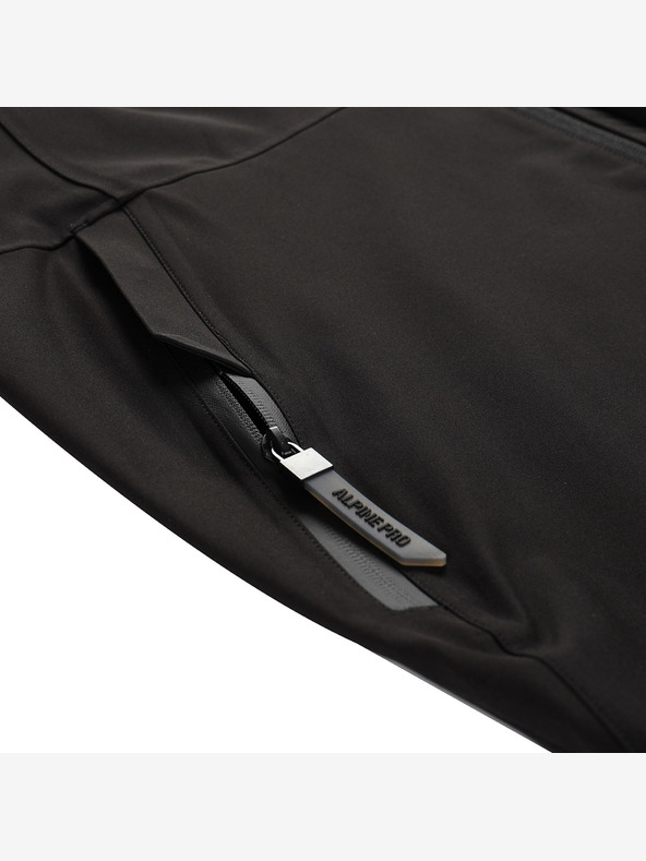 ALPINE PRO Ανδρικό παλτό με μεμβράνη ptx ALPINE PRO SETIJ μαύρο