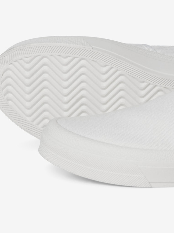 Jack & Jones Λευκά ανδρικά slip on παπούτσια Jack & Jones