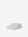 Jack & Jones Λευκά ανδρικά slip on παπούτσια Jack & Jones