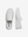 Jack & Jones Λευκά ανδρικά slip on παπούτσια Jack & Jones