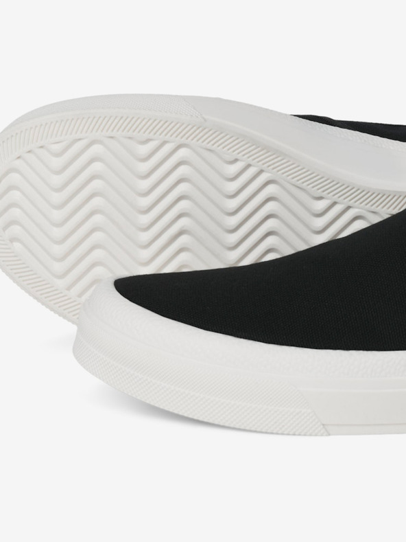 Jack & Jones Μαύρα ανδρικά slip on παπούτσια Jack & Jones