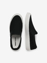 Jack & Jones Μαύρα ανδρικά slip on παπούτσια Jack & Jones